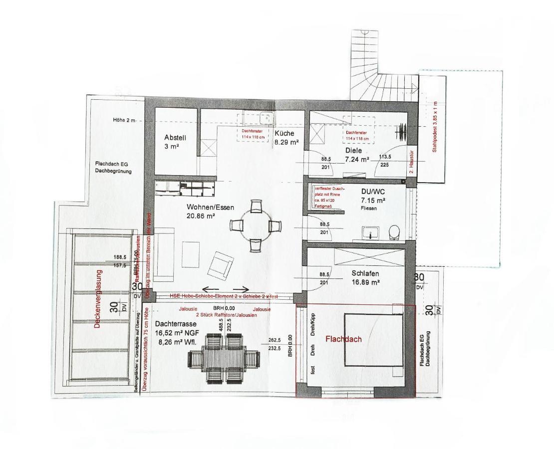 Wunderschoene Helle Wohnung Mit Grosser Dachterrasse ゴットマーディンゲン エクステリア 写真