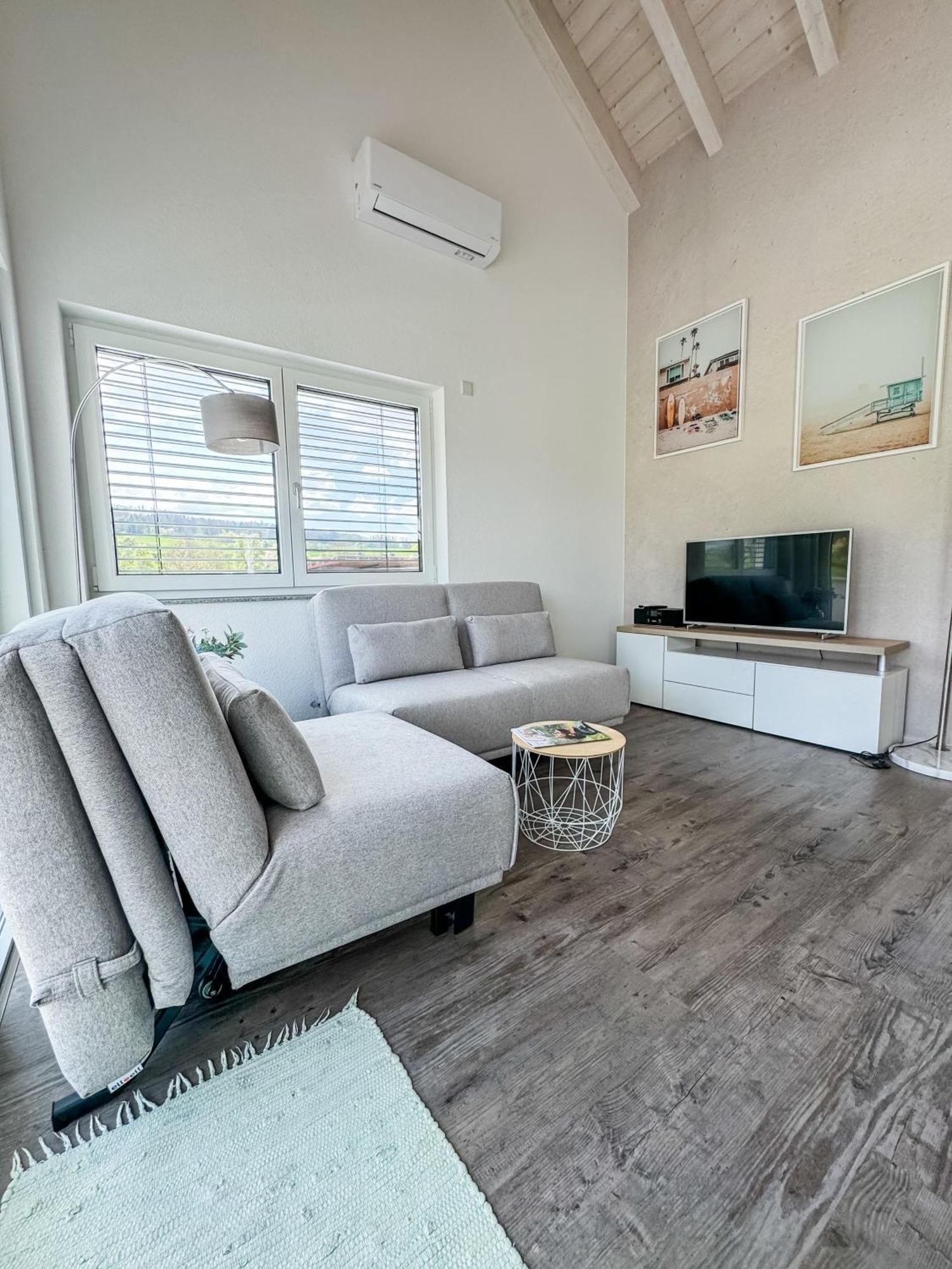 Wunderschoene Helle Wohnung Mit Grosser Dachterrasse ゴットマーディンゲン エクステリア 写真